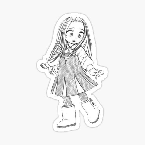 mha eri cute sticker by hybriid redbubble