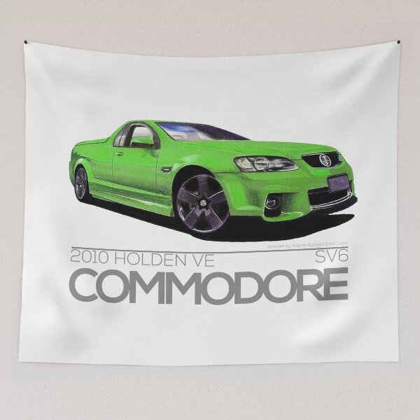 Item preview, 2010 Holden Commodore SV6 Ute - Automotive Classics designed and sold by Heartwall.
