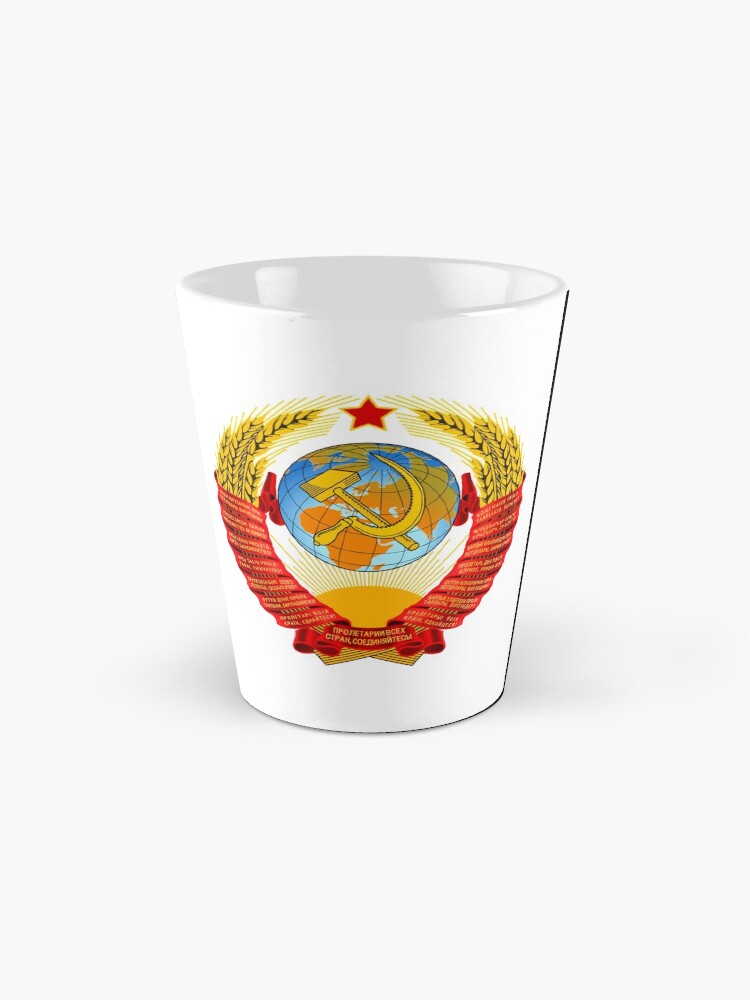 Alternate view of History of the Soviet Union (1927–1953) State Emblem of the Soviet Union Mug