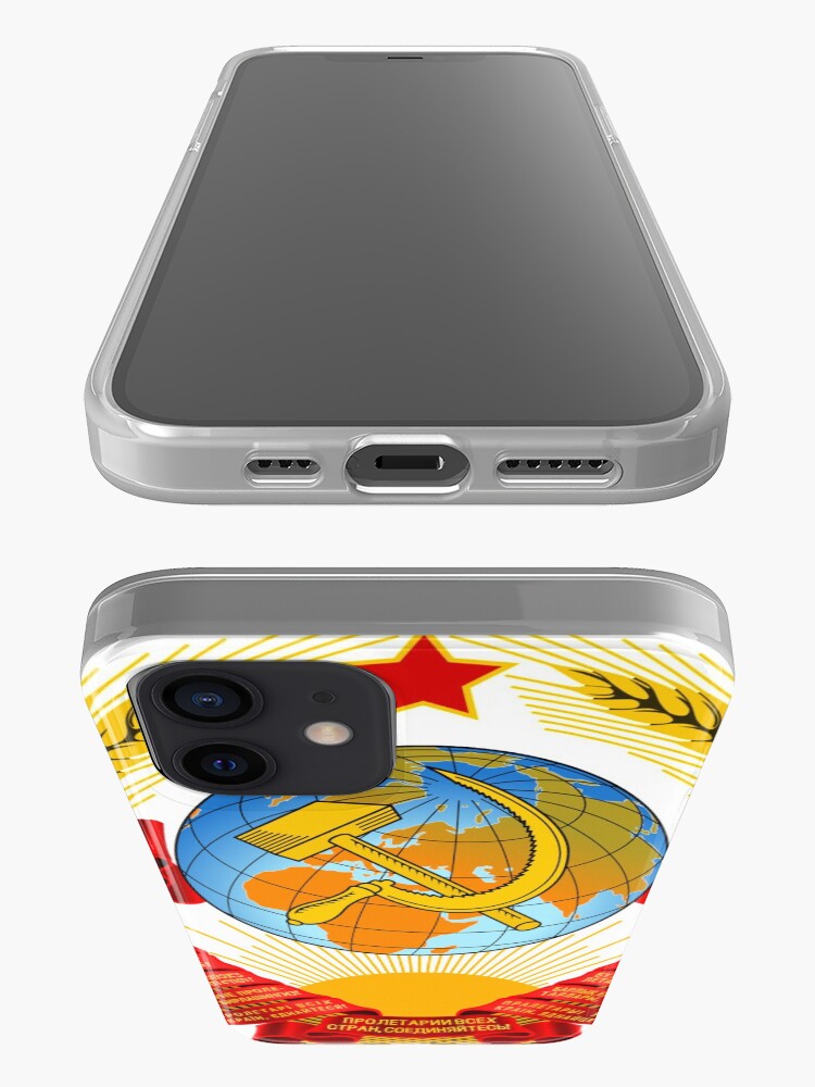 Alternate view of History of the Soviet Union (1927–1953) State Emblem of the Soviet Union iPhone Case & Cover