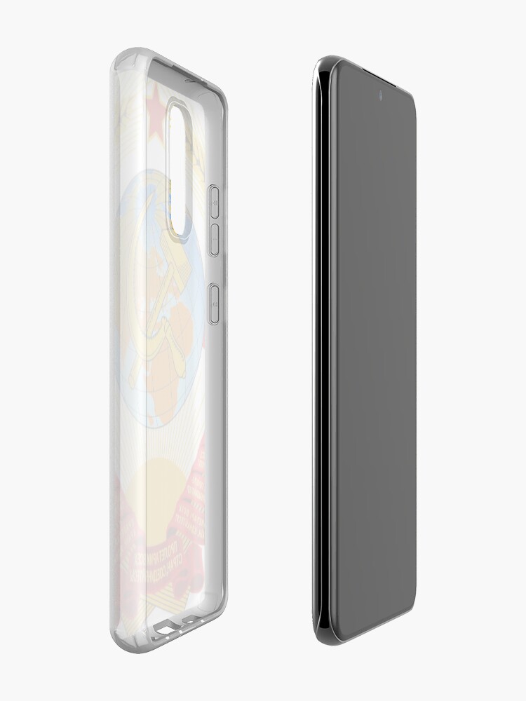 Alternate view of History of the Soviet Union (1927–1953) State Emblem of the Soviet Union Case & Skin for Samsung Galaxy