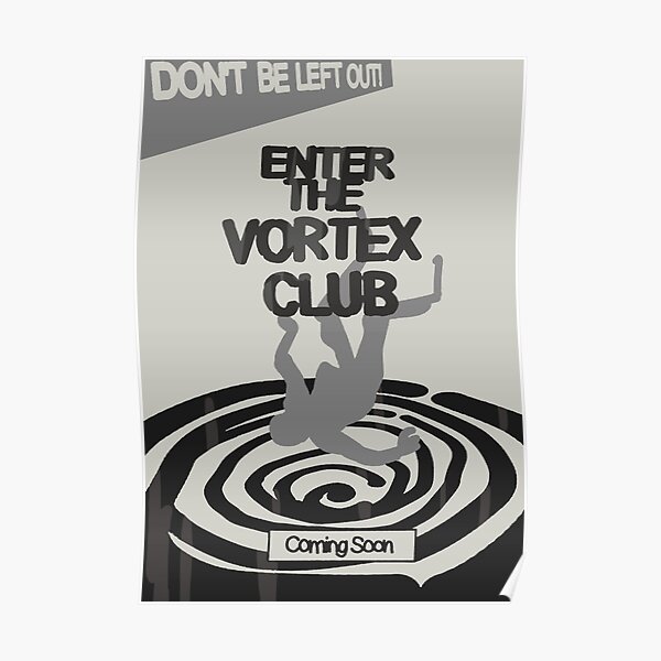 Enter The Vortex Club Poster
