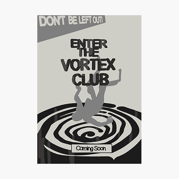Enter The Vortex Club Photographic Print
