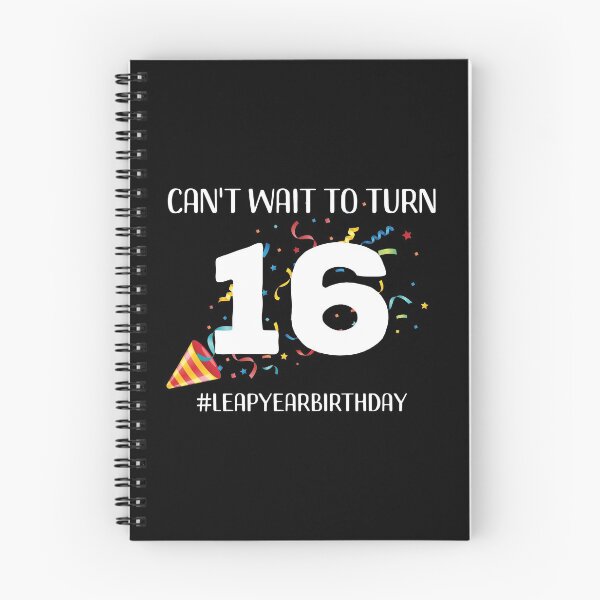 Item preview, Funny Leap Year 64th Birthday Leapling Can't Wait to Turn 16 design designed and sold by doodabobs.