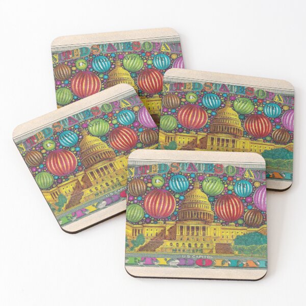 Item preview, Funny Money Fifty Dollars Capitol Building (Reverse) designed and sold by JoshUsmani.
