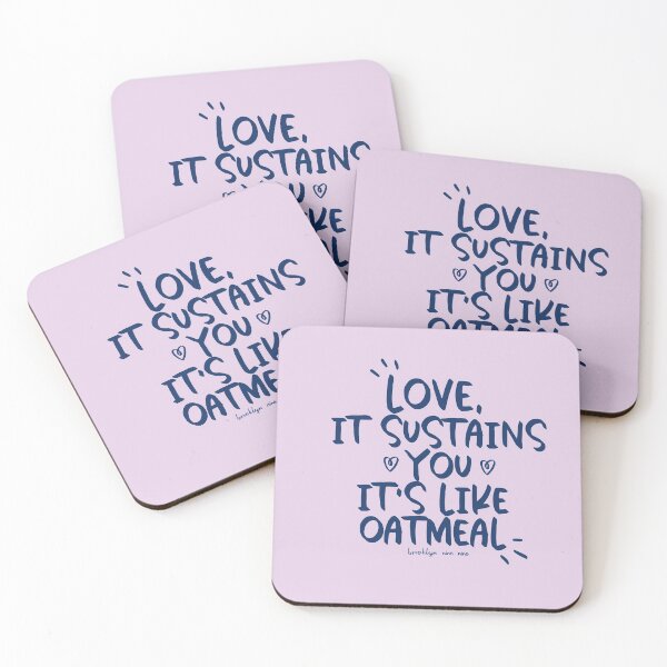 Item preview, Love Is Like Oatmeal designed and sold by annylands.
