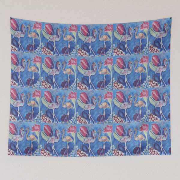 Item preview, Flamingo Love Birds designed and sold by LillianConnelly.