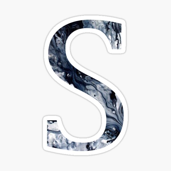 S Sticker