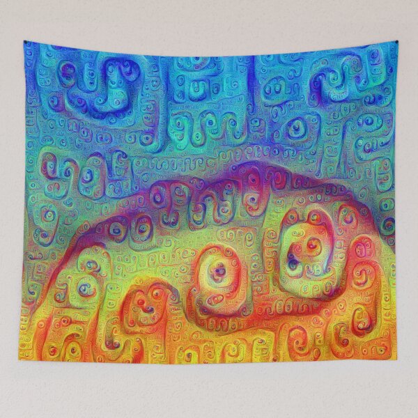 Item preview, DeepDream Blue to Orange designed and sold by blackhalt.