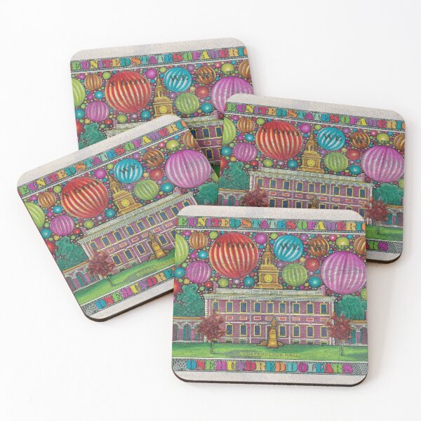 Item preview, Funny Money Hundred Dollars Independence Hall (Reverse) designed and sold by JoshUsmani.