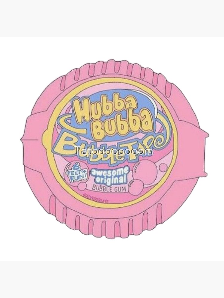 Discover Hubba Bubba Bubble Gum Premium Matte Vertical Poster