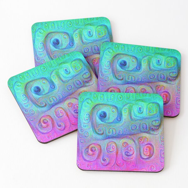 Item preview, DeepDream Cyan to Magenta designed and sold by blackhalt.