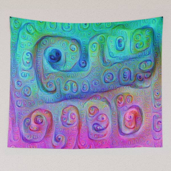 Item preview, DeepDream Cyan to Magenta designed and sold by blackhalt.
