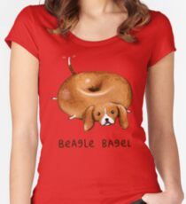 Beagle Bagel Women's Fitted Scoop T-Shirt