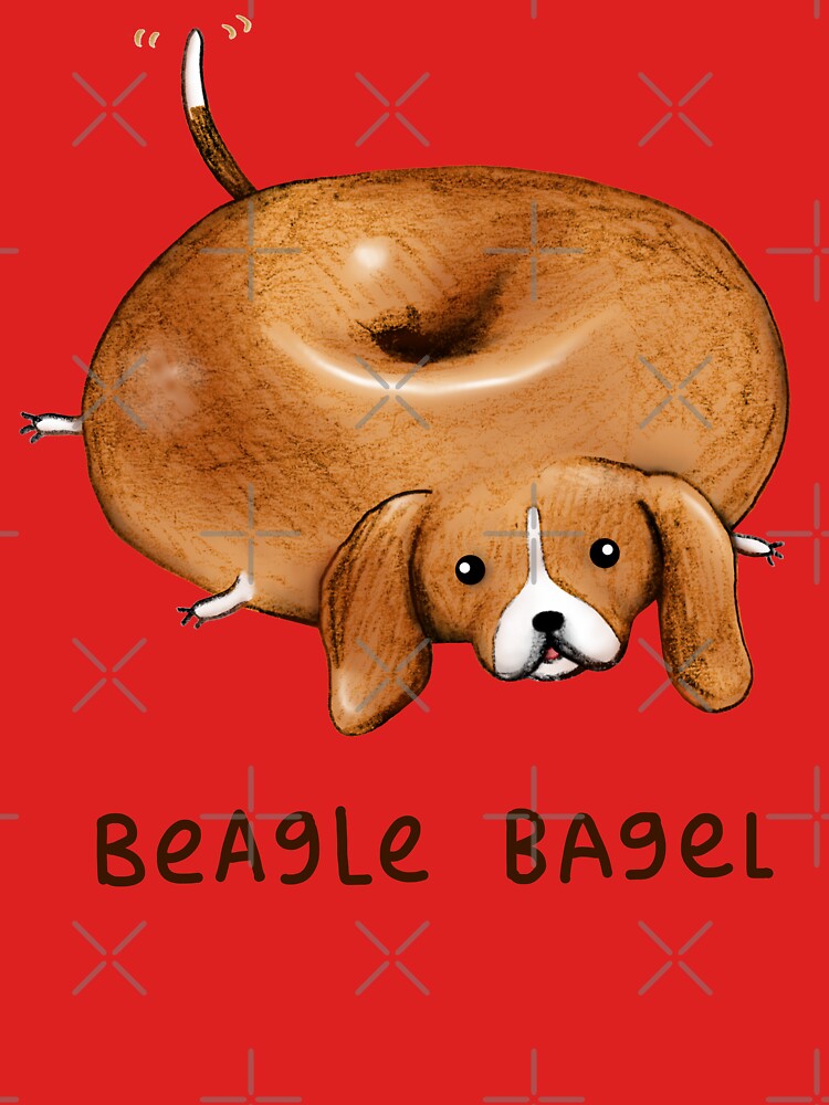"Beagle Bagel" Tshirt by SophieCorrigan Redbubble
