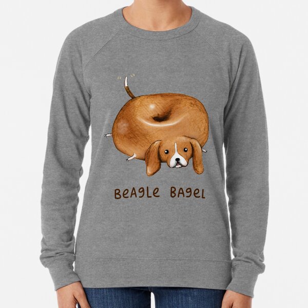 Beagle Bagel Lightweight Sweatshirt