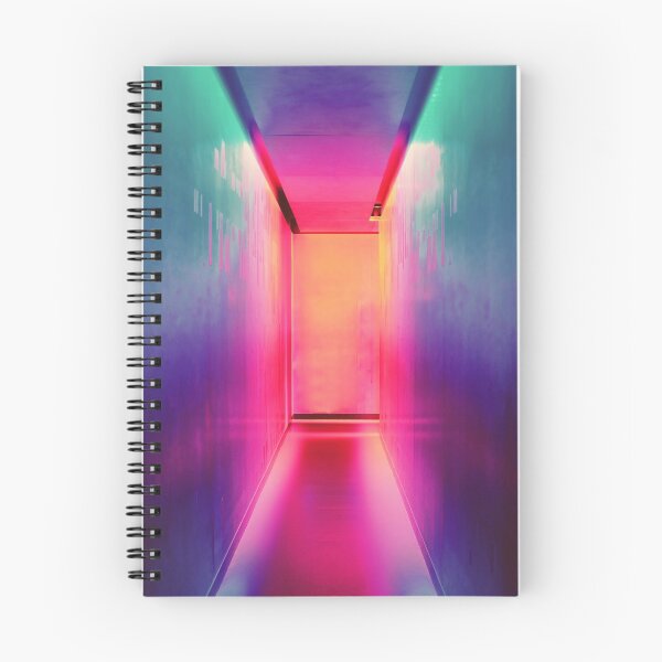 Item preview, cool multicolored hallway designed and sold by Man Of Pixels.