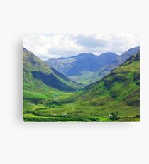 Glen Lichd - Kintail Canvas Print