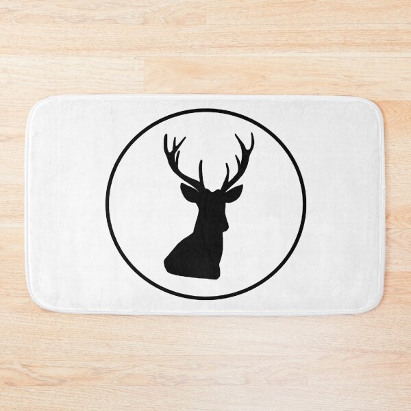 Item preview, Terrasen Stag - Black Outline designed and sold by Cosmic Cutenesss.