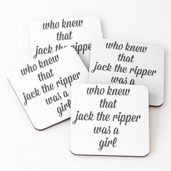 Item preview, who knew that jack the ripper was a girl, designed and sold by kevinroberts40.