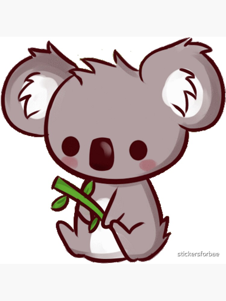 Koala Sticker for Sale by littlemandyart