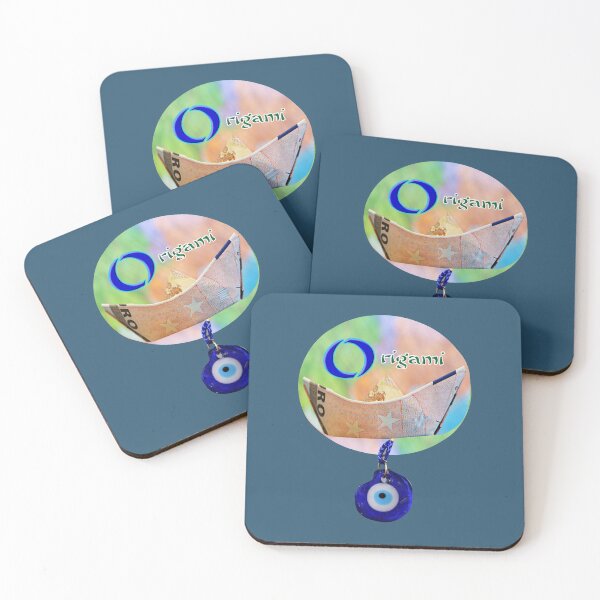 Item preview, ORIGAMI TALISMAN  SYMBOL SHIP SAILBOAT PAPER MONEY EUROS designed and sold by Ralek.