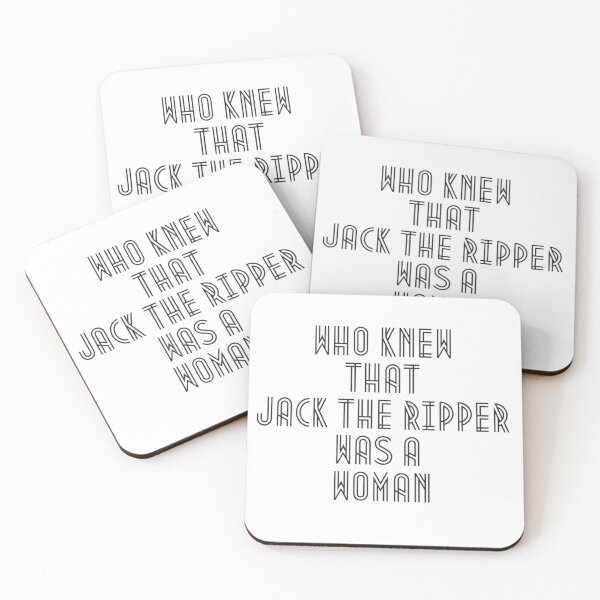 Item preview, who knew that jack the ripper was a woman, designed and sold by kevinroberts40.