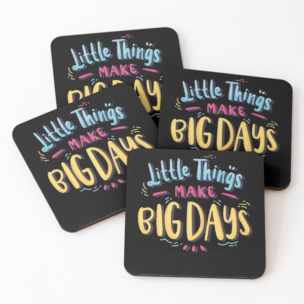 Item preview, little things make big days designed and sold by ThiagoBeck.