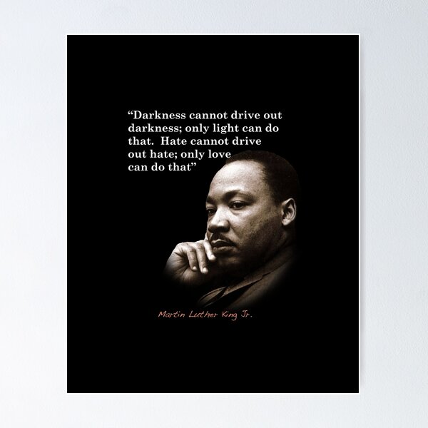 Artikel-Vorschau von Martin Luther King Jr. Zitat über die Liebe, designt und verkauft von My Photo Shop.