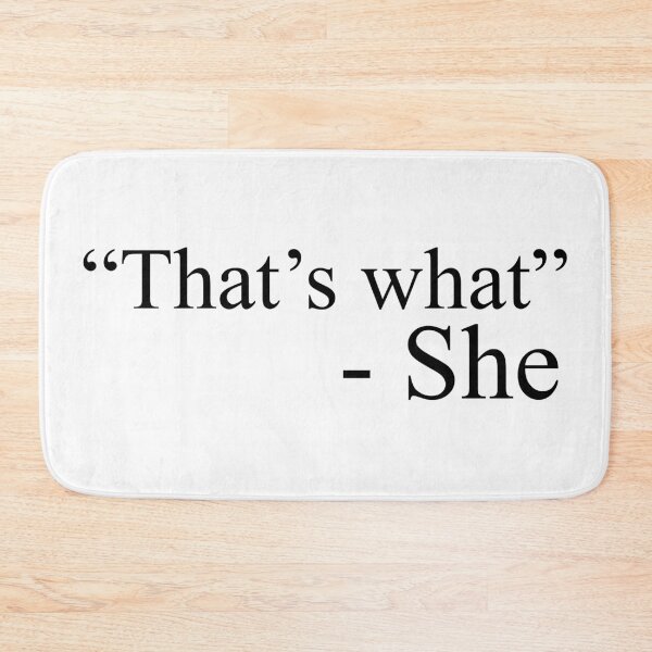 Item preview, that's what she said designed and sold by j. elizabeth.