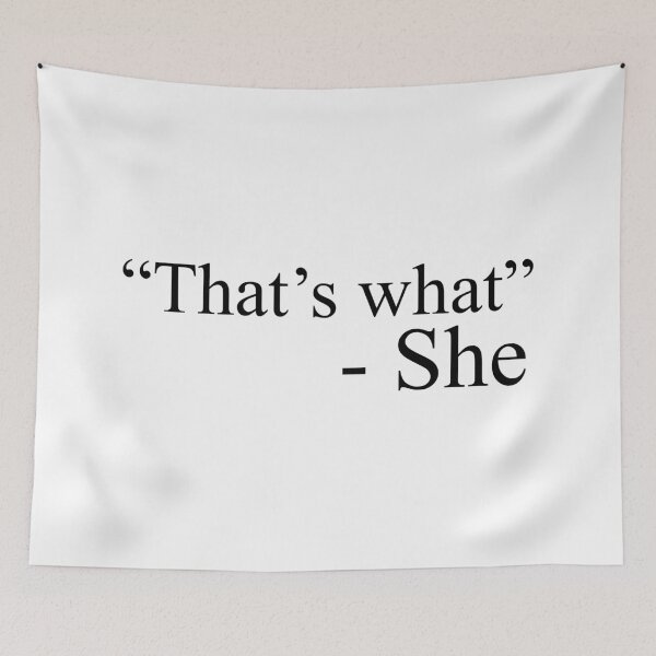 Item preview, that's what she said designed and sold by j. elizabeth.