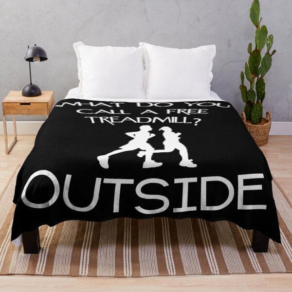 Item preview, Outside Has Free Treadmills Hilarious Clever Witty Sarcastic Funny Graphic designed and sold by DoctorParanoid.