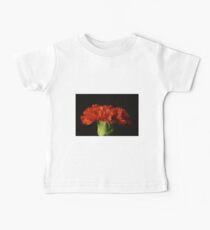 Red Carnation Baby Tee