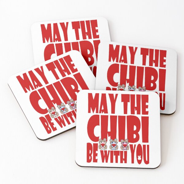 Item preview, May the Chibi Be With You designed and sold by Carbon-Fibre Media.