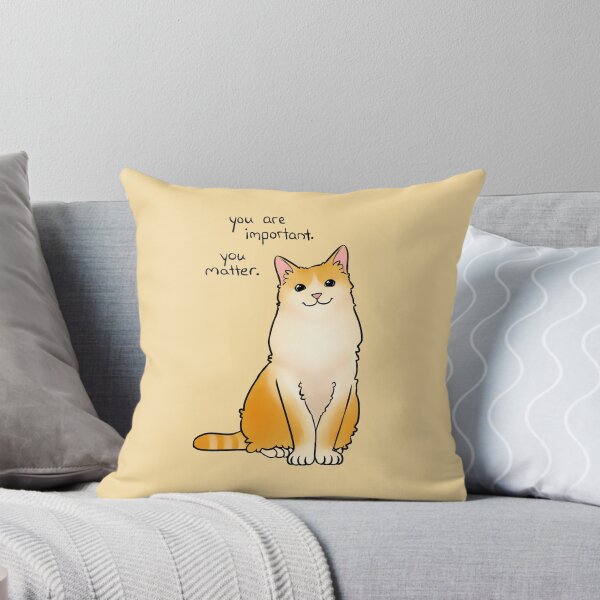 Item preview, "You Matter" Cat designed and sold by thelatestkate.