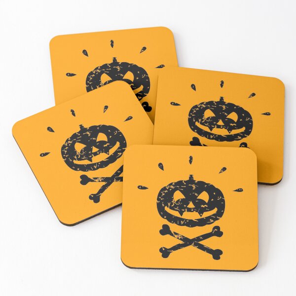 Item preview, funny Pirate Vampire Pumpkin Halloween Stencil designed and sold by un-artiges.