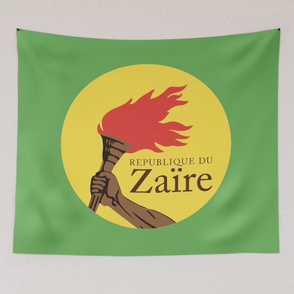 Item preview, Flag of the former Zaire designed and sold by 12points.