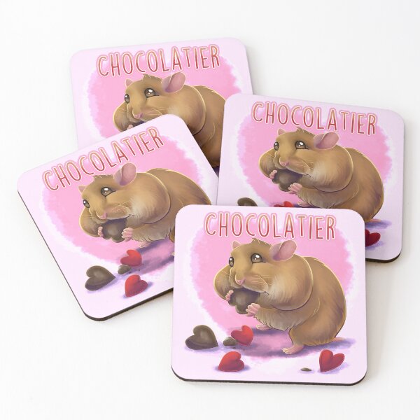 Item preview, Valentine Chocolate Hamster designed and sold by Unicornarama.
