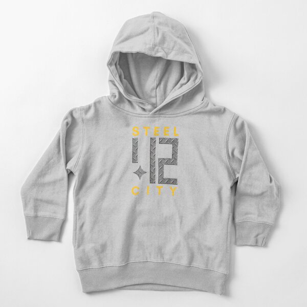 Steel City 412 Pittsburgh Shirts Stickers T-Shirt Toddler Pullover Hoodie