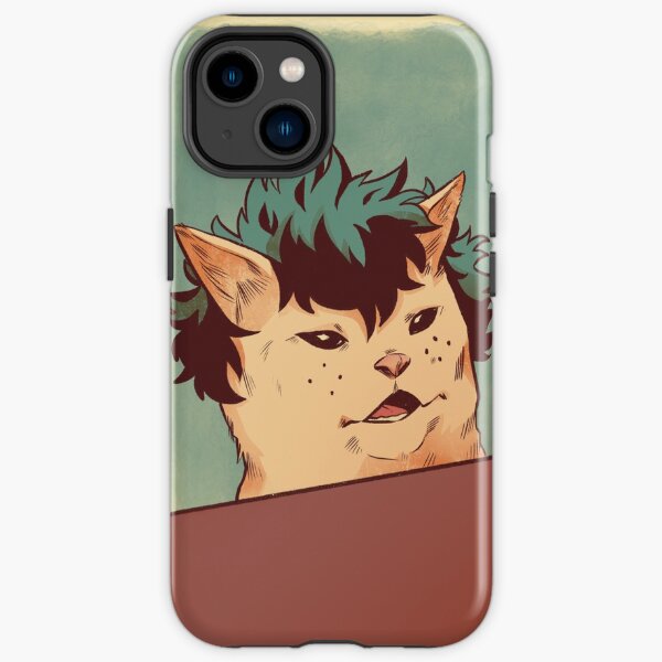 Deku Cat iPhone Tough Case