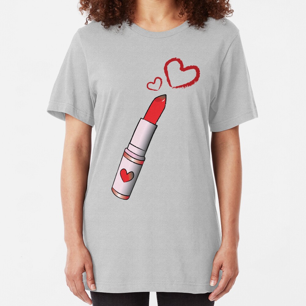 Lipstick Loving Slim Fit T-Shirt