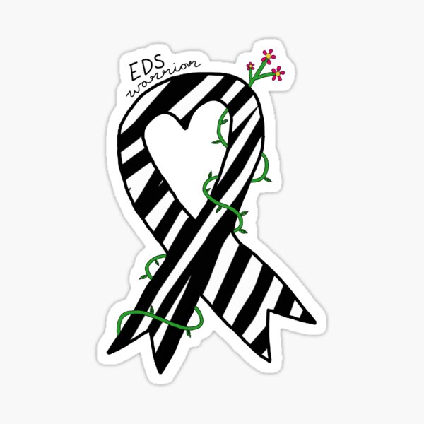 EDS Warrior Ribbon Sticker