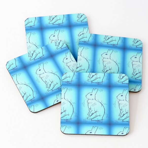 Item preview, Rabbit blueprint designed and sold by cathyartist.