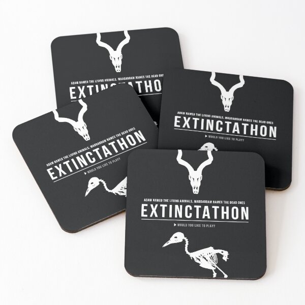 Item preview, Extinctathon from Margaret Atwood's "MaddAddam" - Oryx and Crake designed and sold by Chris Ayers.
