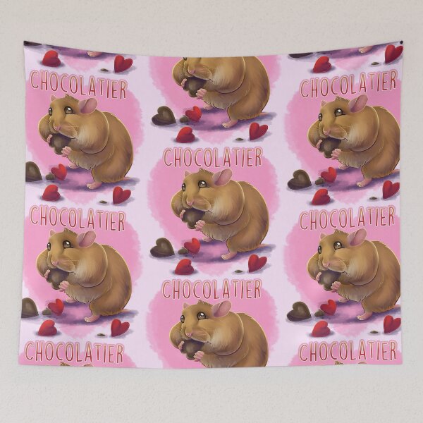 Item preview, Valentine Chocolate Hamster designed and sold by Unicornarama.