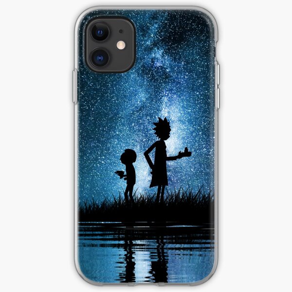 Toxic Rick and Morty Street Art Rainbow Painting iPhone 11 case Toxic Rick and Morty Street Art Rainbow Painting iPhone 11 case