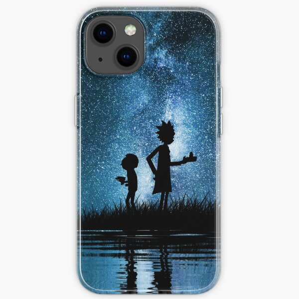 Rick and Morty in Space iPhone Soft Case