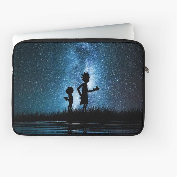 Rick and Morty in Space Laptop Sleeve