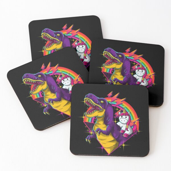 Item preview, Unicorn Riding Dinosaur t-rex designed and sold by gomskyartstudio.
