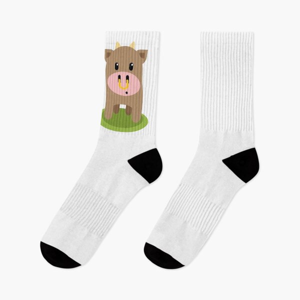 Item preview, Cute Cartoon Bull Design designed and sold by StuffNStickers.